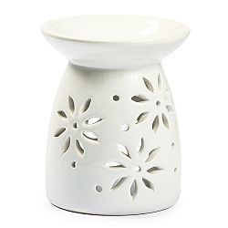 Aromalampa biela kvetinky, Dakls