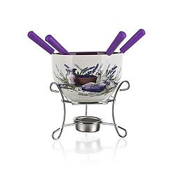 Banquet LAVENDER 6-dielny set na fondue, 