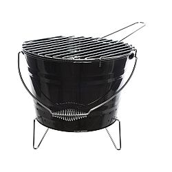 BBQ gril čierna, pr. 27 cm