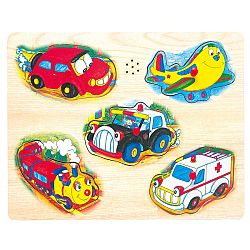 Bino Hracie puzzle Doprava
