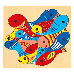Bino Puzzle Rybičky s udičkou