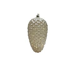Crystal závesná zlatá šiška 10 LED