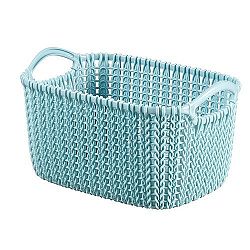 Curver Úložný box Knit 3 l, svetlomodrá