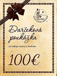 Darčeková poukážka 100 eur