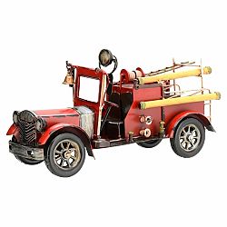 Dekoračný model auta Fire truck, červená