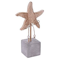 Drevená dekorácia Sea star, 18 cm