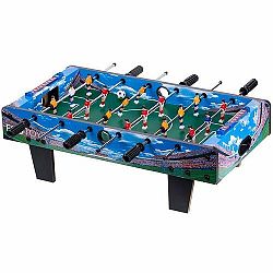 ECOTOYS Stolní fotbal 70x36cm modrý 