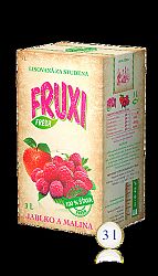 Fruxi jablko-malina 100% šťava 3L