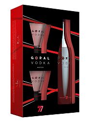 Goral MASTER VODKA 40% 0,7L + 2 poháriky