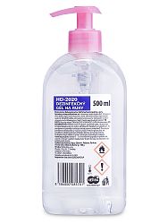 HD 2020 dezinfekčný gél na ruky 500ml