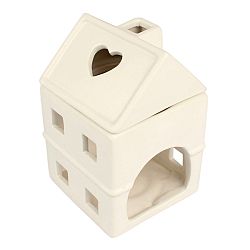 Keramická aromalampa Domček, 15 cm, 