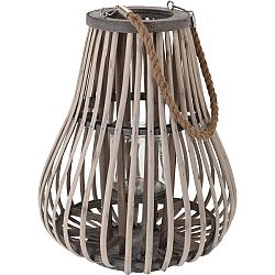 Koopman Prútený lampáš Mooba, 40 cm