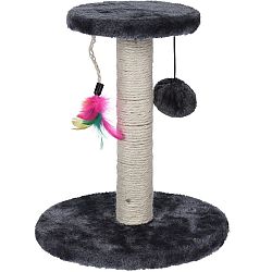 Koopman Škrabadlo Cat Tree sivá, 30 cm