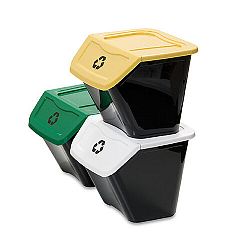 Kôš na triedený odpad Ecobin 30 l, 3 ks