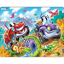Larsen Puzzle Autá, 22 dielikov