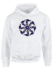 Mikina kolovrat 6 Unisex Biela