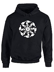 Mikina kolovrat 6 Unisex Čierna