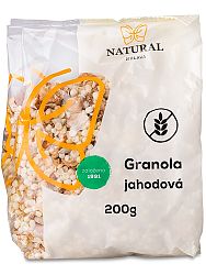 NATURAL JIHLAVA Granola jahodová 200g