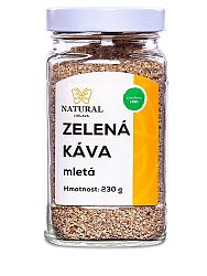 Natural Jihlava Zelená káva mletá 230g