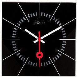 Nextime Stazione 8636zw nástenné hodiny