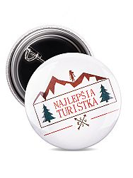 Odznak najlepšia turistka