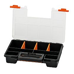 Organizér na skrutky čierna, 29 cm