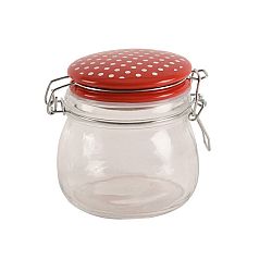 Orion Sklenená dóza Dots 0,5 l