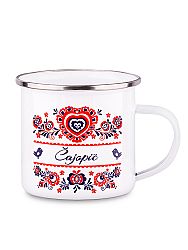 Plechový hrnček čajopič 1 300ml