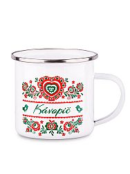 Plechový hrnček kávopič 300ml