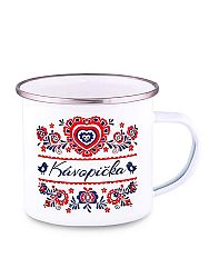 Plechový hrnček kávopička 1 300ml