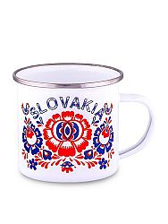 Plechový hrnček Slovakia kvet 1 300ml