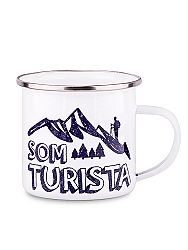 Plechový hrnček som turista 300ml
