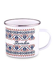 Plechový hrnček výšivka 07 300ml