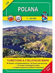 Poľana 133 Turistická mapa 1:50 000