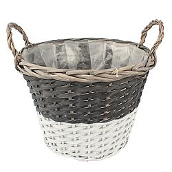 Ratanový obal na kvetináč, 26 cm