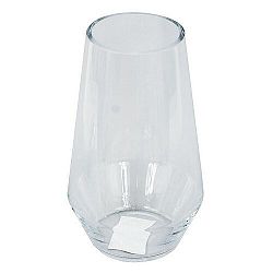 Sklenená váza Reillon číra, 25 cm