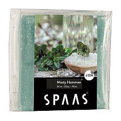 SPAAS Vonný vosk Minty Hamman, 6 cm