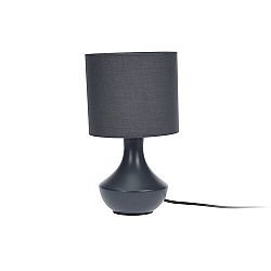 Stolná lampa Silleda, sivá