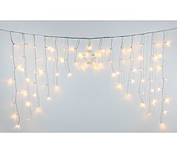 Svetelný záves s hviezdou 80 LED