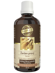Topvet Ženšen pravý tinktúra 50ml