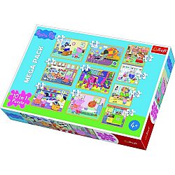 TREFL Puzzle Prasátko Peppa 10v1 