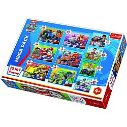 TREFL Puzzle Tlapková patrola 10v1 