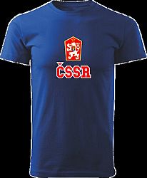 Tričko ČSSR Unisex Kráľovské modré