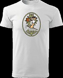 Tričko mládenec Unisex Biele