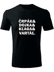 Tričko po bačovsky Unisex Čierne