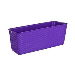 Truhlík samozavlažovací 30 cm fialová, 