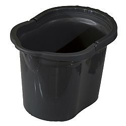Vedro 11 litrov, oválne, strieborná