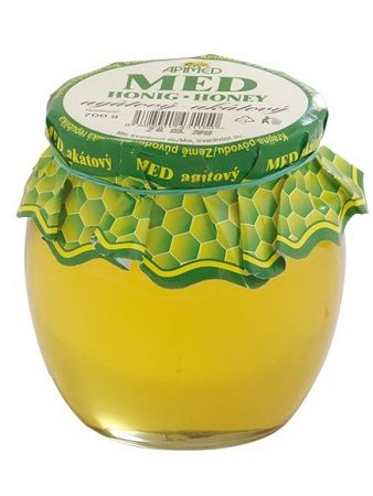 Agátový včelí med 700G amfora