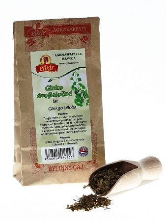 Agrokarpaty Ginko dvojlaločné - List 30g