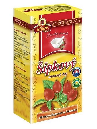 Agrokarpaty šípkový ovocný čaj 20x3g